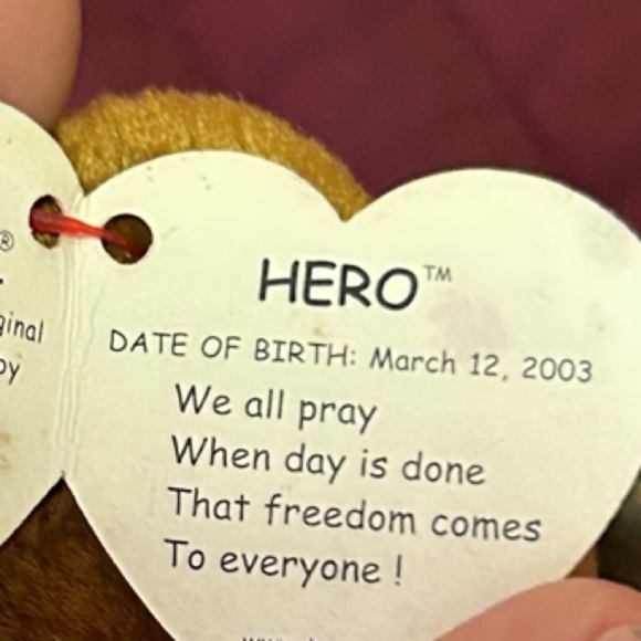 Ty Plush Bears in Brown and Camouflage - Picture 3 of 6